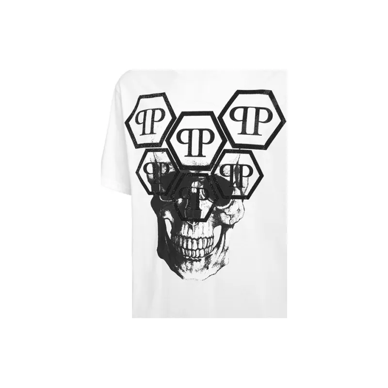 PHILIPP PLEIN Ss Stones Skull T shirt-1
