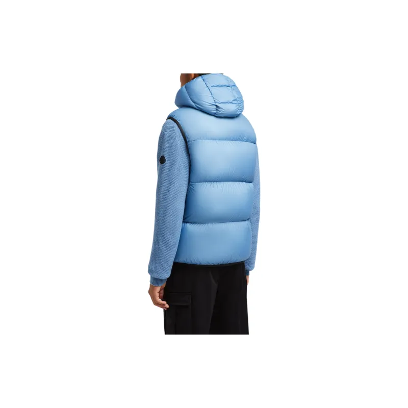 Moncler Zip Up Hooded Padded Gilet-3