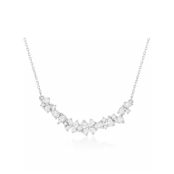ZSY Silver 925 Necklaces Women's Box
