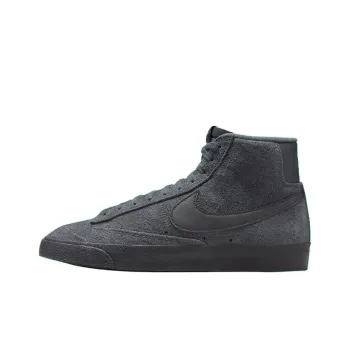 Nike Blazer Mid Anti-Slip Wear-Resistant Mid-Top Basketball Shoes Unisex Black