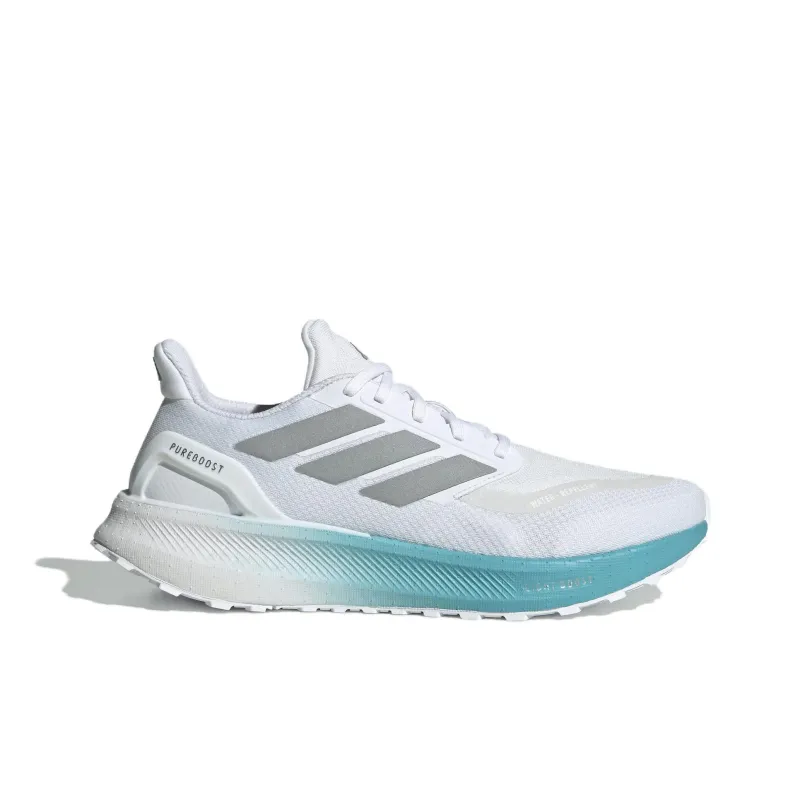 Adidas PUREBOOST 5 Wear-Resistant Low-Top Running Shoes Unisex White-1