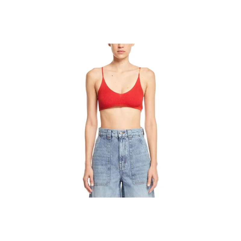 Jacquemus Le Bandeau Pralu Crop Top-2