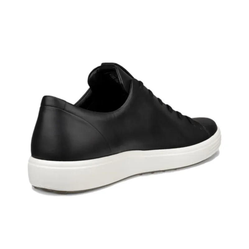 Ecco Soft 7 Abrasion Resistant Low Top Skateboard Shoes Men's Black-3