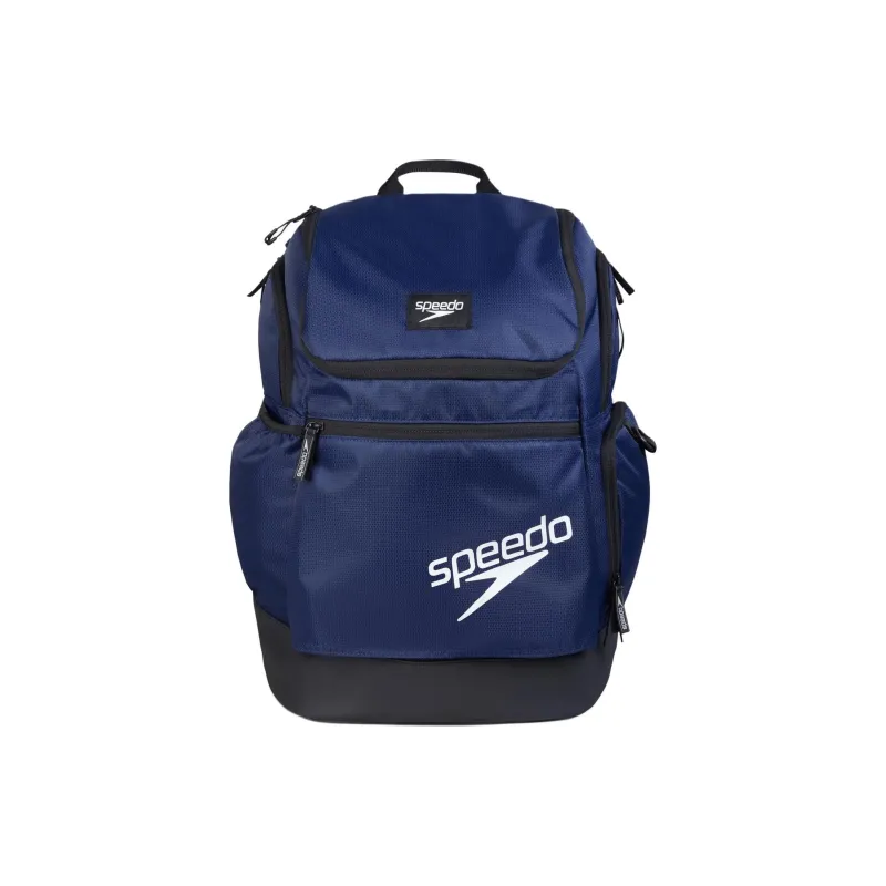 Speedo Canvas Backpack Unisex Marine Blue-0