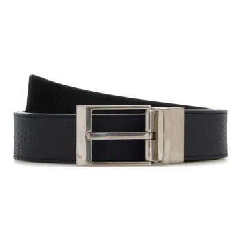BALLY Shiffie Logo Engraved Belt
