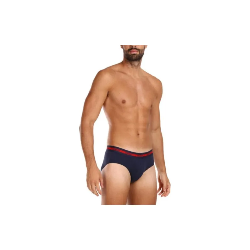 HUGO BOSS Logo waistband Briefs Set Of Three-2