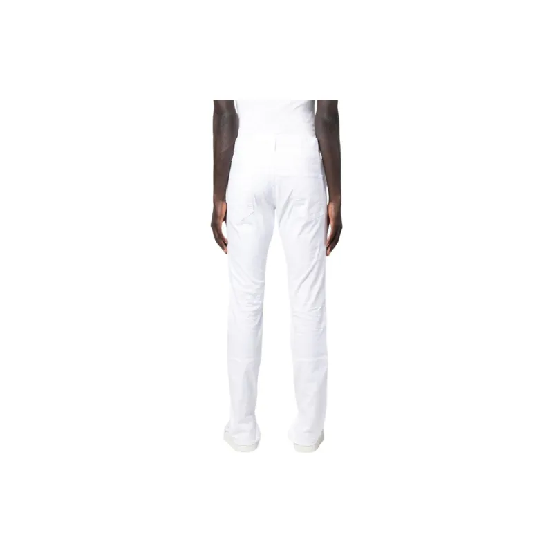 DSQUARED 2 Zip Detailed Tapered Logo Tag Trousers-1