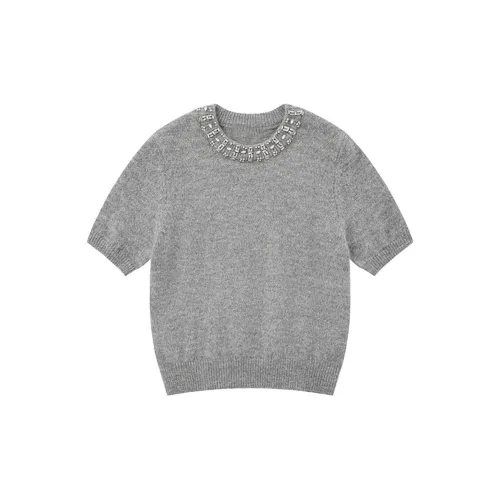 Cosyism Knitwear Women's Light Gray