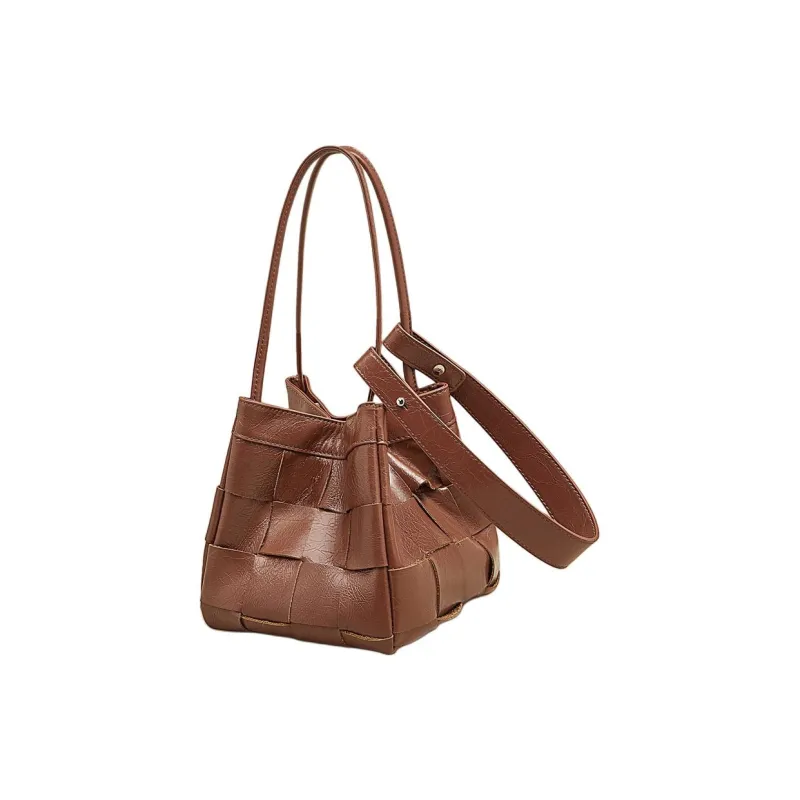 Marino Orlandi Synthetic Leather Bonded Cow Split Leather Handbag Small Size Women's Multicolor-32