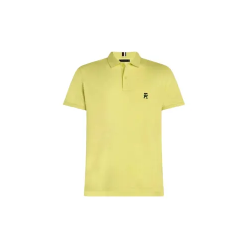 Tommy Hilfiger Polo Shirts Men Yellow