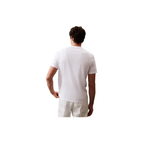CALVIN KLEIN T Shirt Men's Moon White
