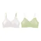 2 Pack (Milk White+Aqua Green)