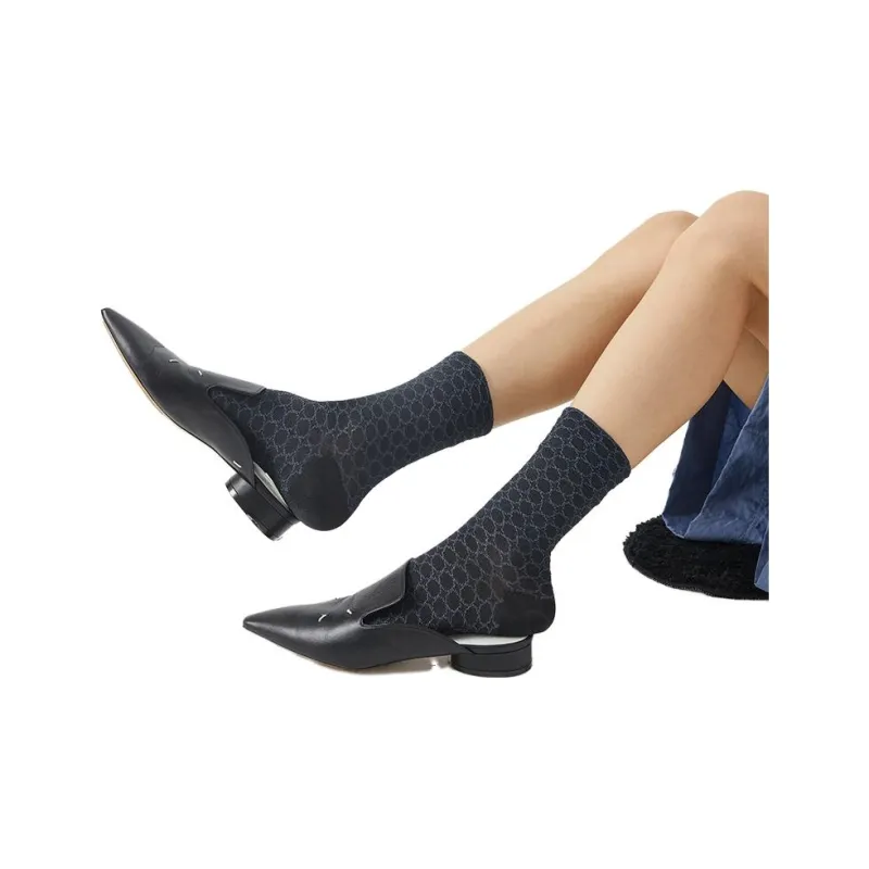 ALMOND ROCKS Unisex Mid Calf Socks-2