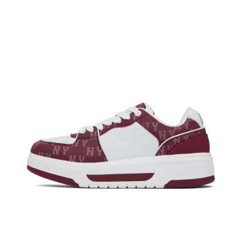 MLB Chunky Liner Anti Slip And Wear Resistant Support Athletic Shoes Unisex Deep Red