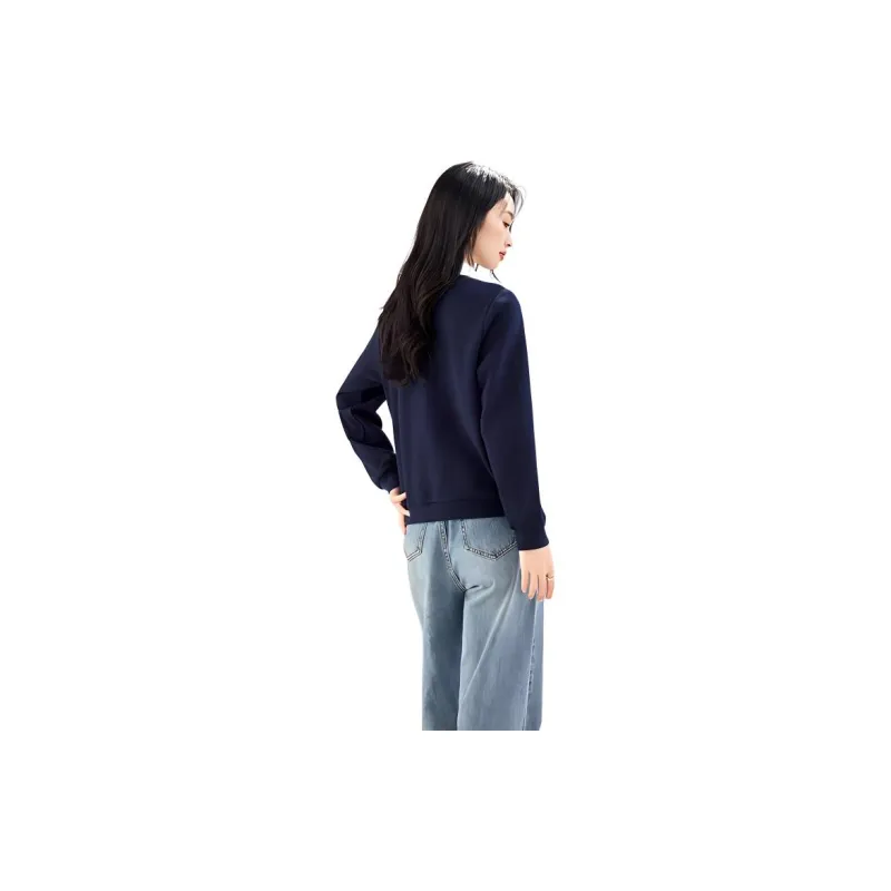 La Chapelle Shirt Women's Navy Blue-1