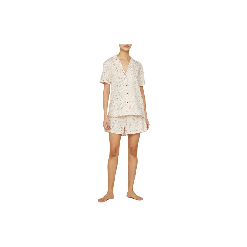 CALVIN KLEIN Pajama Tops Women's Light Pink-1
