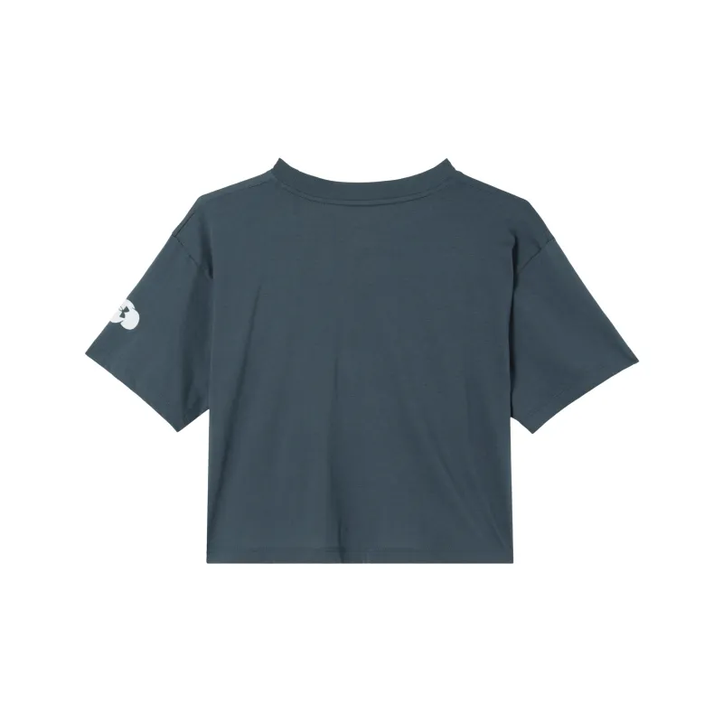 Under Armour Crop Tops Women's Gray-1