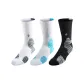White Black *1+Black *1+White Blue *1[3 Pack][Knee-High]