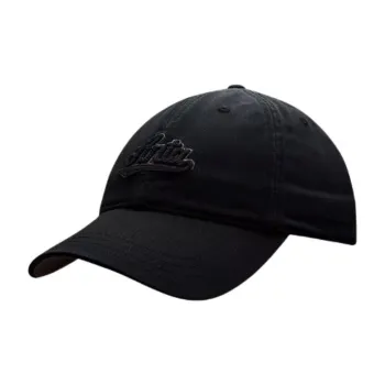 Anta Enzyme Wash Baseball Caps Unisex Black