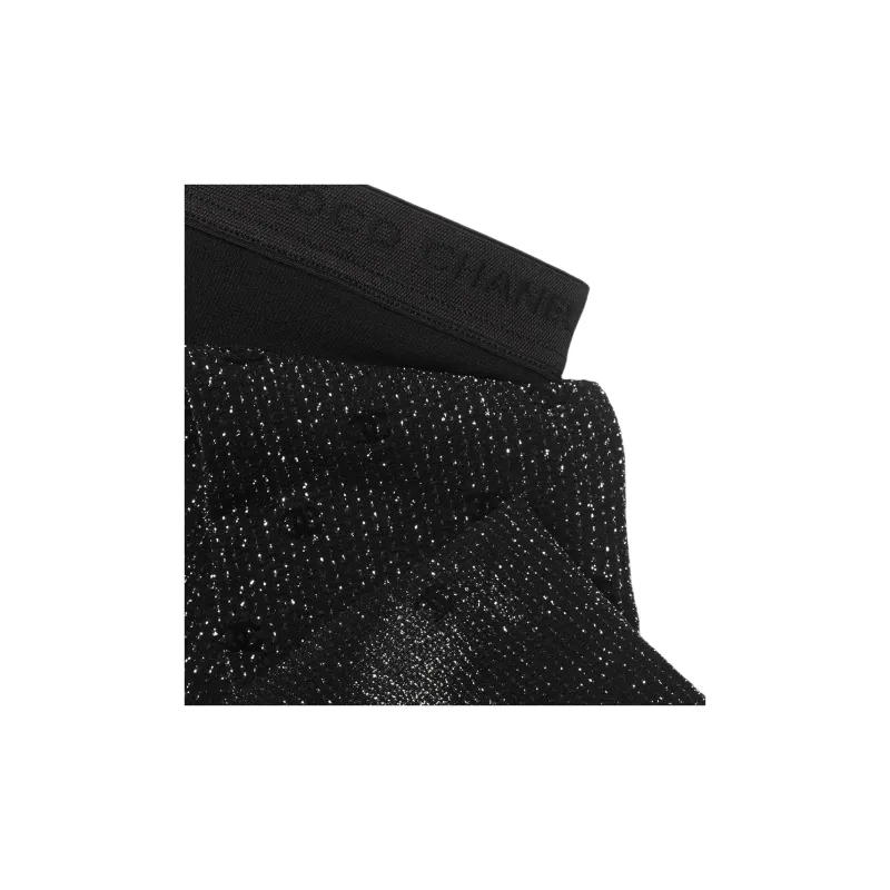 CHANEL Pantyhose Women's 1 Pack Black-4