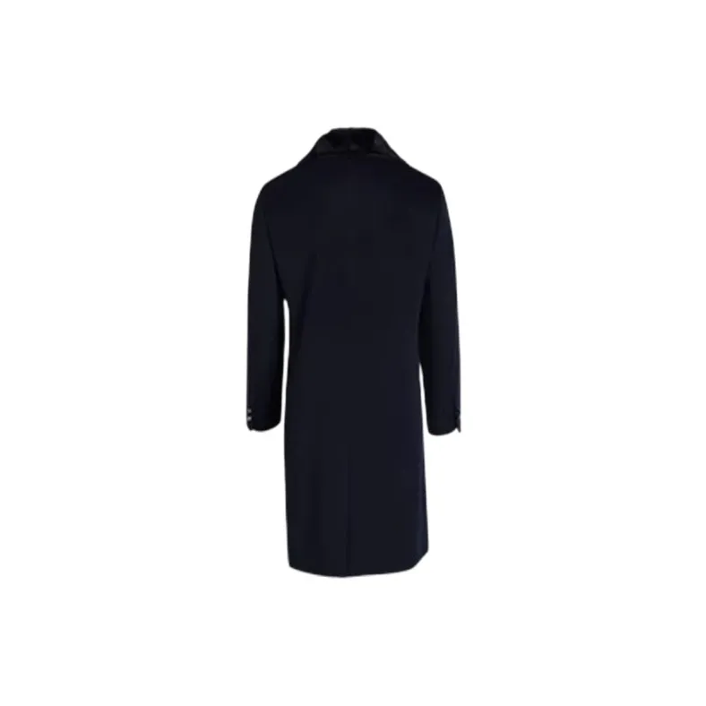 HDFULERN Coats Women's Navy Blue-1