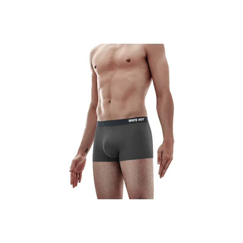 WHITE HOT Underpants Men's Gift Box Set Solid Color-3