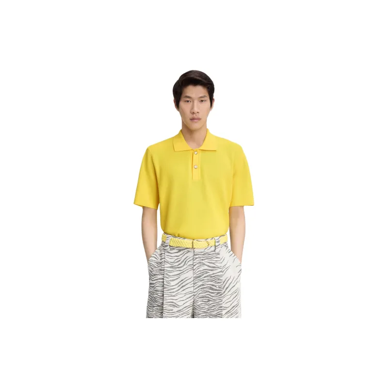 Jacquemus Oversized Knit Polo Shirt-1