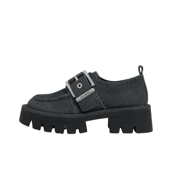 MICHAEL KORS Colby Loafers 6cm Women's Denim Black