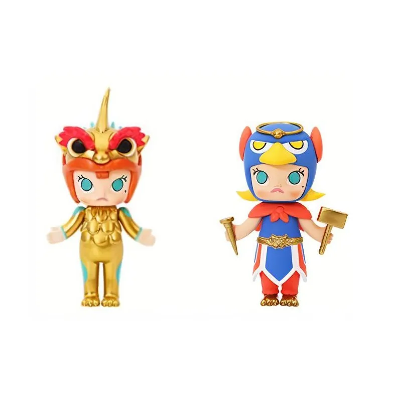 POP MART Molly Imperial Auspicious Beast Collection Blind Box Products Single Mystery Box/Full Box 12 Pcs-5