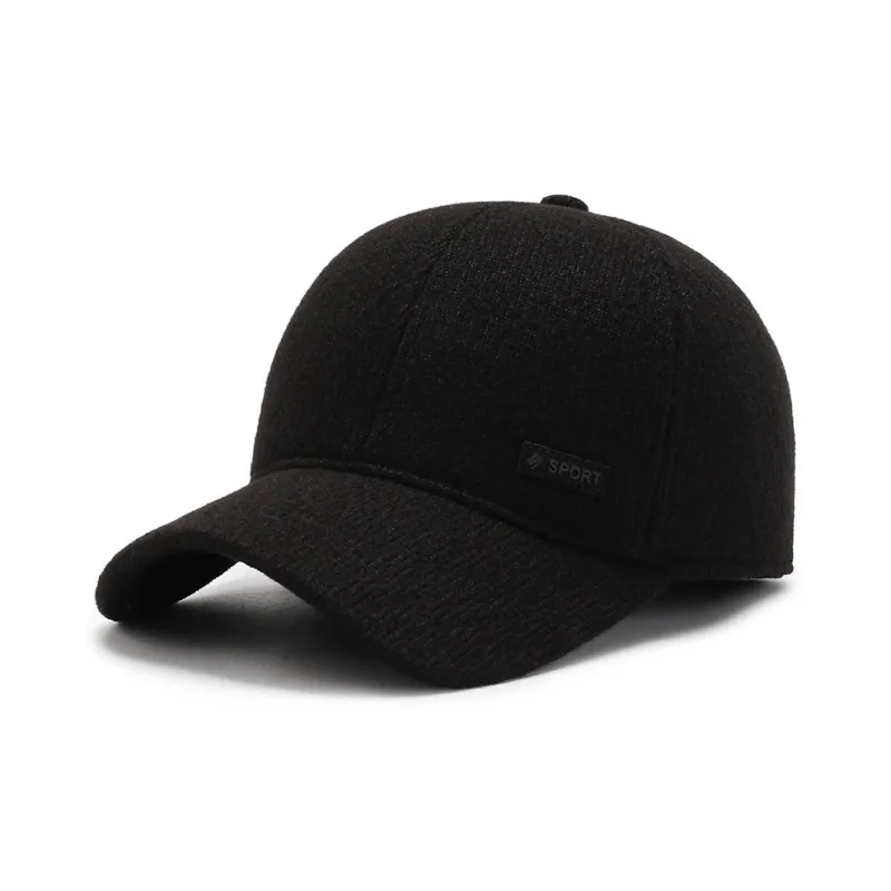 BOOLFEN Woolen Baseball Caps Unisex-5