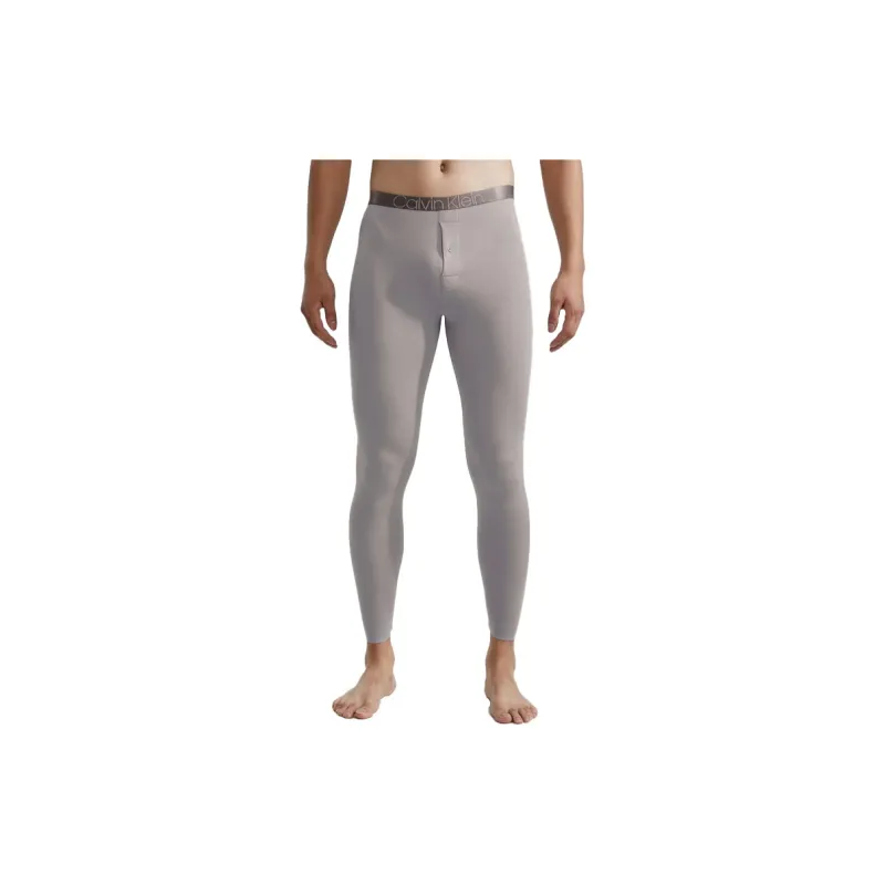 CK/Calvin Klein Thermal Pants Men's Coconut Gray-3