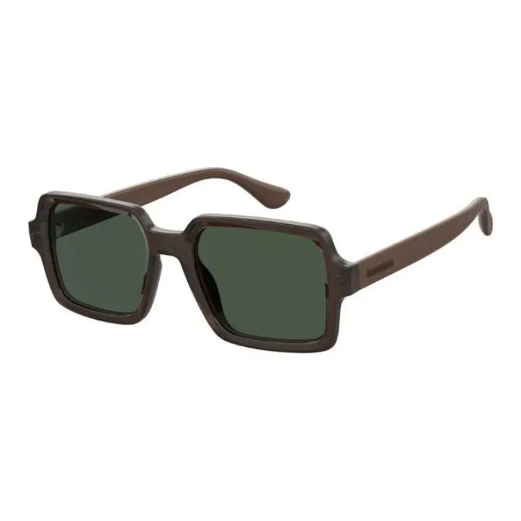 Havaianas Rubber Square Sunglasses Unisex Brown-0