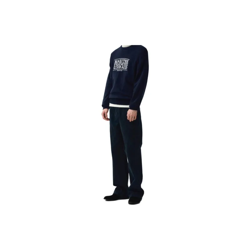 Marithe Francois Girbaud FW24 Jeans Men's Dark Marine Blue-4