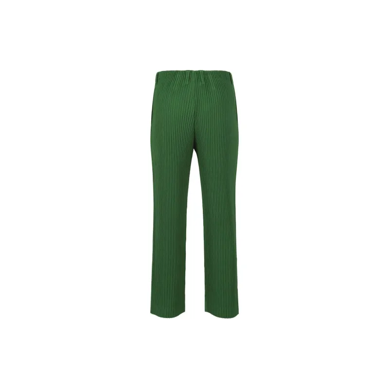 Homme Plissé Issey Miyake FW24 Suit Trouser Men's Seaweed Rate-1