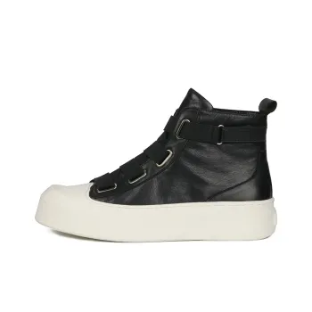 Thai Points High Top Skateboard Shoes Men's Black