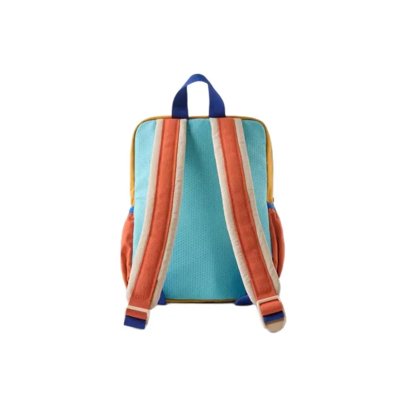 ZARA Polyamide Backpack Kids' Camel Brown-3
