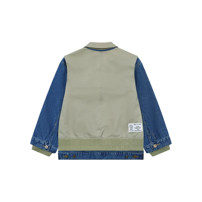 XXZXX Denim Jacket Unisex Khaki-1