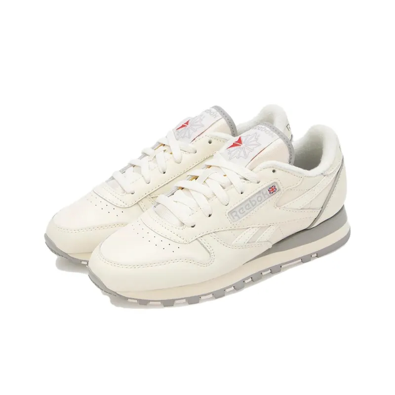 Reebok Classic Leather 1983 Vintage Vintage Chalk Grey Vector Red-2
