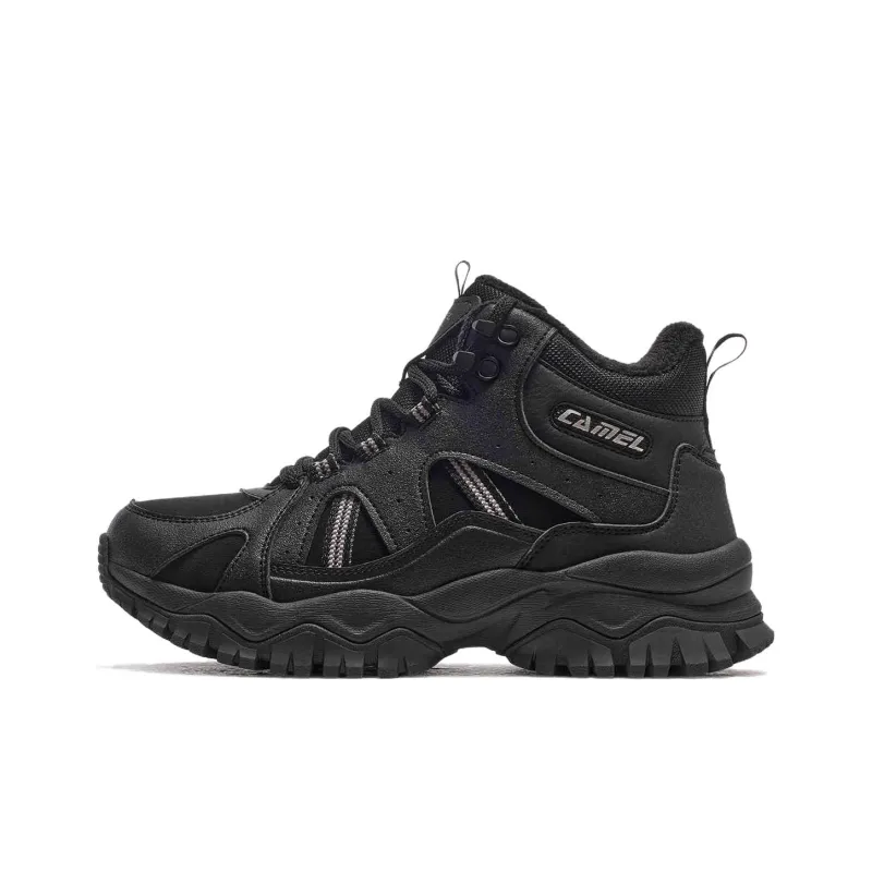CAMEL Anti-Slip And Wear-Resistant Warm Mid-Top Outdoor Shoes Women's-1