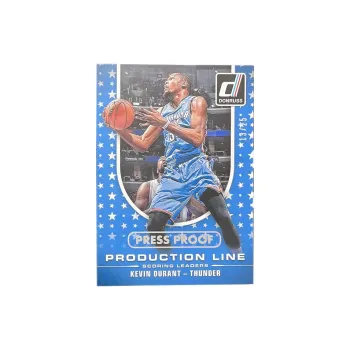 PANINI 2014 15 Durex Thunder Kevin KD Teca 13/25 Press Proof Teca Player Card Product Access Sports Cards 1 Pc