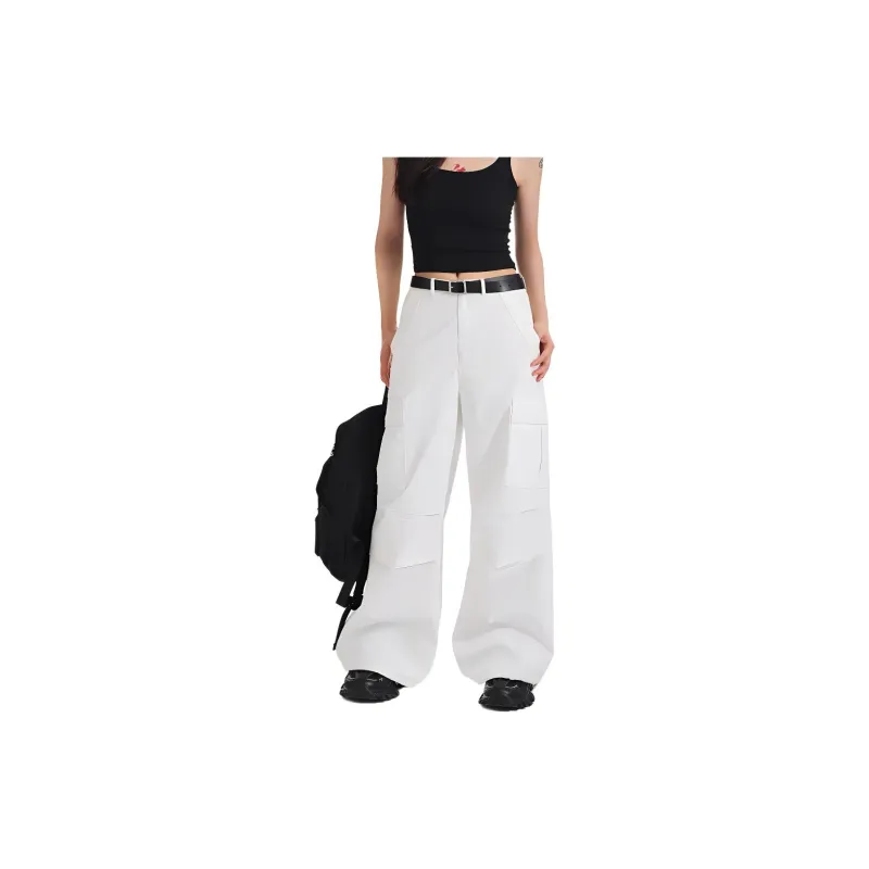 DESSUU Straight Fit Cargo Pants Women's-23