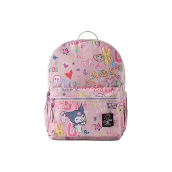 ZARA Sanrio Kuromi Collaboration Polyester Backpack Regular Kids' Rose Red