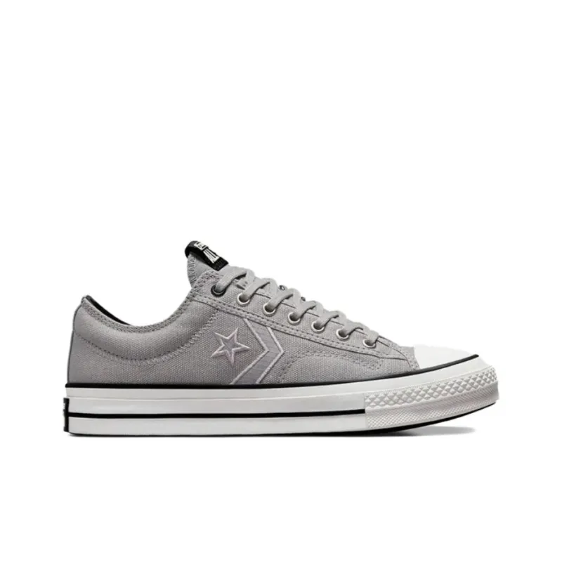 Converse Star Player 76 Anti Slip Wear Resistant Low Top Canvas Shoes Men's Gray-1