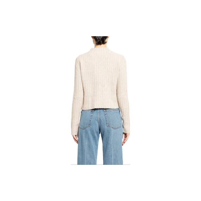 MaxMara Aloa Ribbed Knit Jumper-1