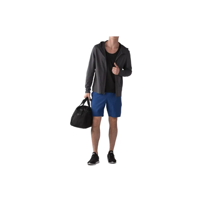 Lululemon Clock Out Sweatshirt Men's Black Gray-2
