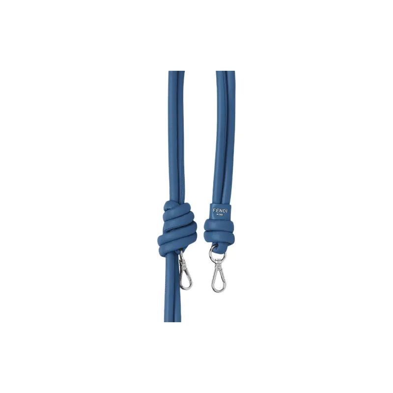 FENDI Calfskin Bag Shoulder Strap Women's Blue-1