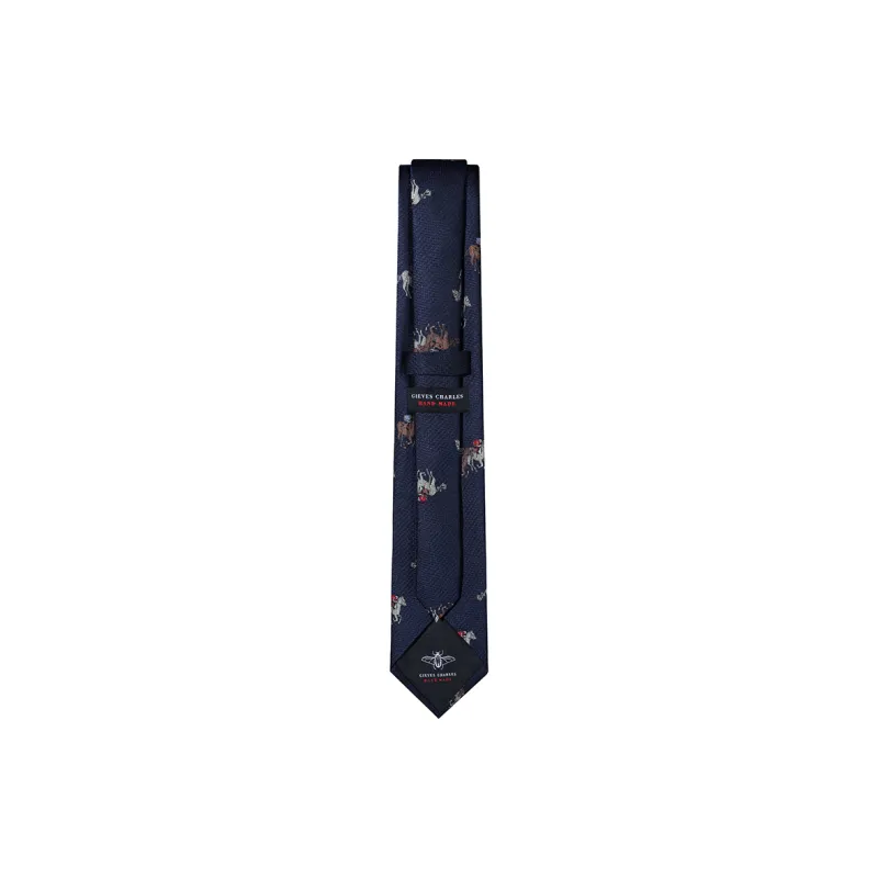 GIEVES CHARLES Mulberry Silk Ties Men's-3