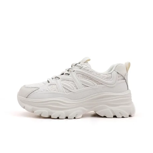 HANG TEN Slip Resistant Low Top Chunky Sneakers Women's