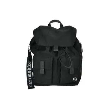 Marimekko Polyester Backpack Unisex Black