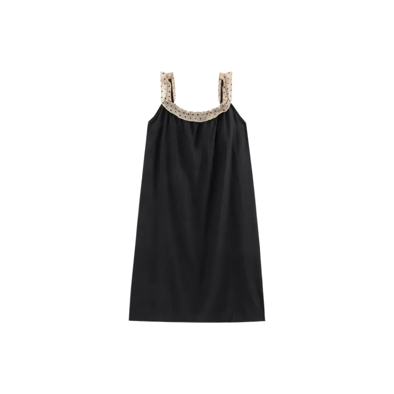 Sleeping Beauty Nightgown Women's Black-2